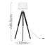 Bella Vista 152cm Tripod Floor Lamp-40594496-40594498
