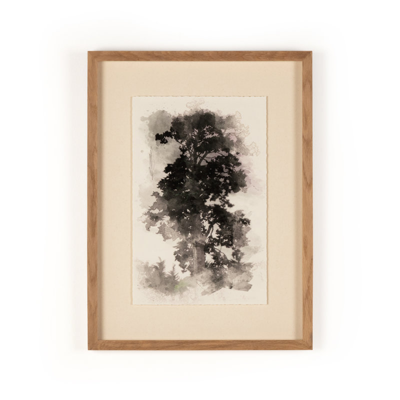 Tree Sketch I Painting by Coup D'Esprit, 32" H x 24" W x 2.5" D