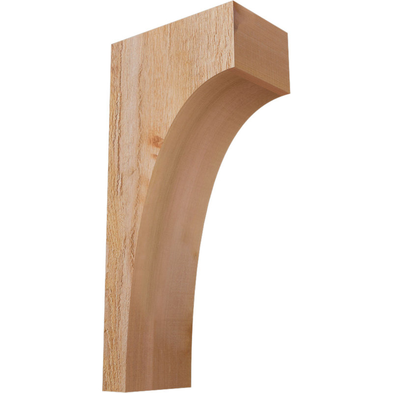 Huntington Corbel, H 22 po x l 6 po x P 10 po, Sciage brut, Cèdre rouge