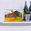 Tahitian Landscape Classic Colorful Serene Palm Landscape Summer Wall Art Print by Paul Gauguin - Wrapped Canvas Print-1004342085