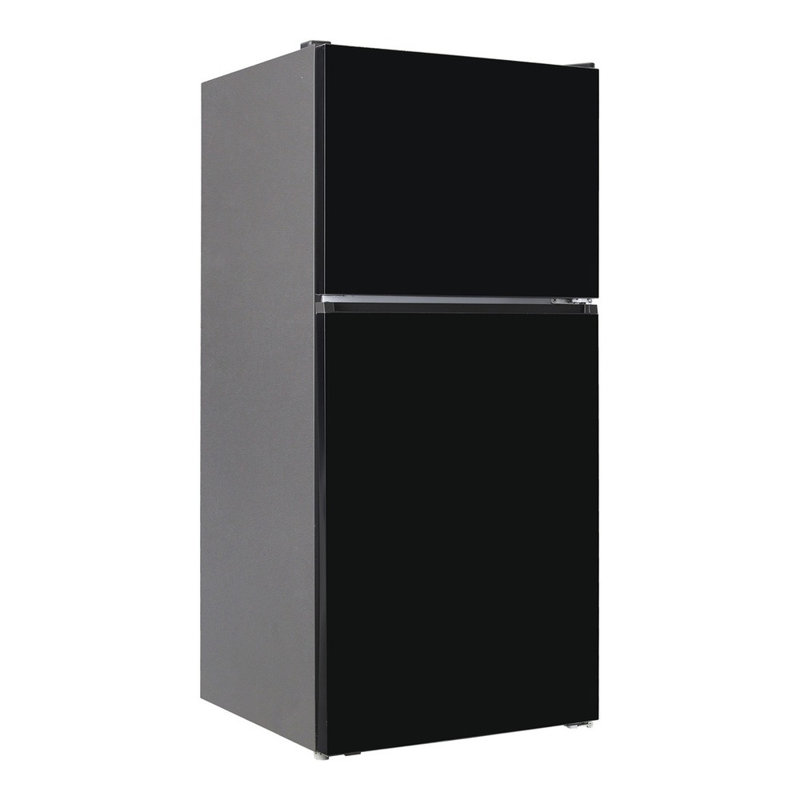 Réfrigérateur avec congélateur supérieur de 33 po Verona pi. Capacité totale (noir), 31.7", Noir