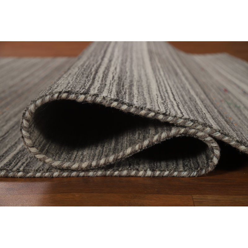 Handmade Gabbeh Oriental Area Rug 5x8
