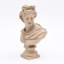 Beige Greco-Roman Classical Bust Sculpture – Resin Decorative Accent (30 cm) 