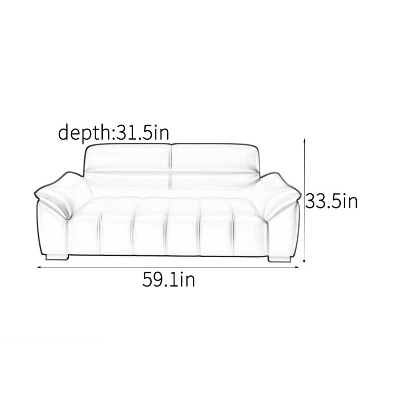 Simple art sofa
