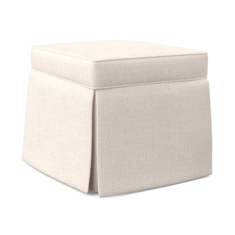 Aria Square Ottoman, UV-Rollo Linen