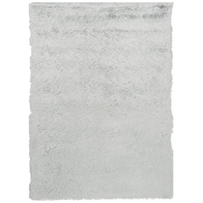 Cimah Shag Hand Tufted Performance Solid Color Rug