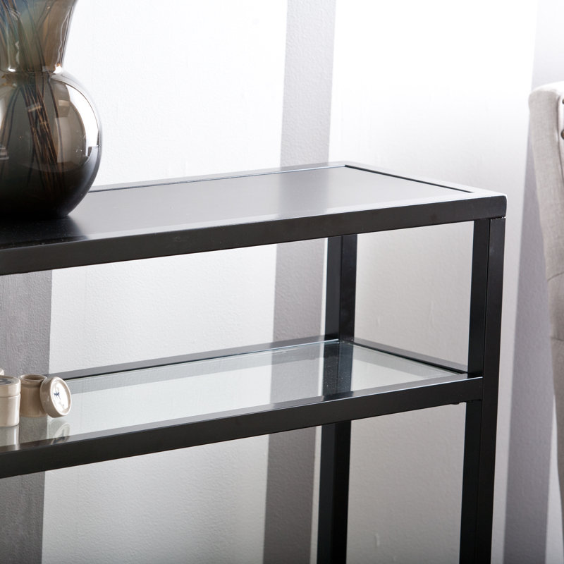 Swanage 50.25'' Glass Top Console Table