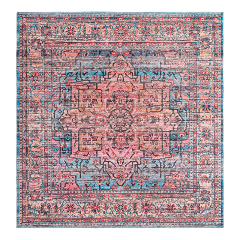 Hedgepeth Oriental Indoor Rug, Square 10'6" x 10'6"