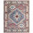 Rustic Isla Gray Hand Knotted Wool Traditional Medallion 8' x 10' Area Rug