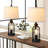 Jeadon Metal Bird Cage, 3 Way Dimmable, Night Light Table Lamps with USB Port-1848364131