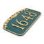 Plaque d’adresse murale sur 1 ligne-23377823-23377808