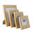 Resin Picture Frame With Striped Design-111745185