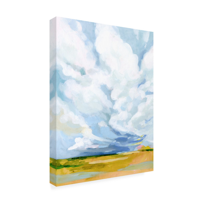 «Lucid Skies I» de Victoria Borges, art sur toile, H 47 po x l 35 po x P 2 po