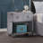 1 Drawer Nightstand With One Open Compartment