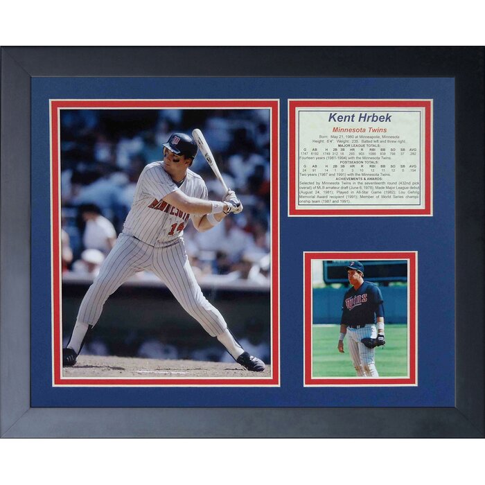 Legends Never Die Kent Hrbek Framed Memorabilia | Wayfair