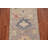Vegetable Dye Oushak Turkish Runner Rug 3x10