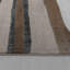 Tapis d'intérieur brun et rouge à motif abstrait Mid-Century-441016796