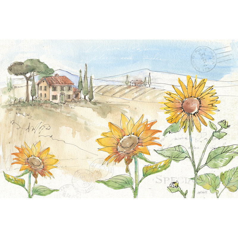 Tuscan Elegance IV - Wrapped Canvas Painting, 30cm H x 46cm W x 3.8cm D