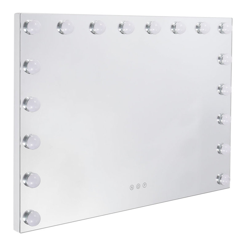Odeth Iron Rectangle Floor Mirror