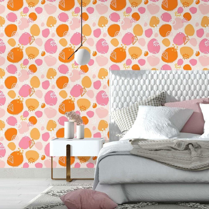 Rouleau de papier peint adhésif L 126 po x l 24 po