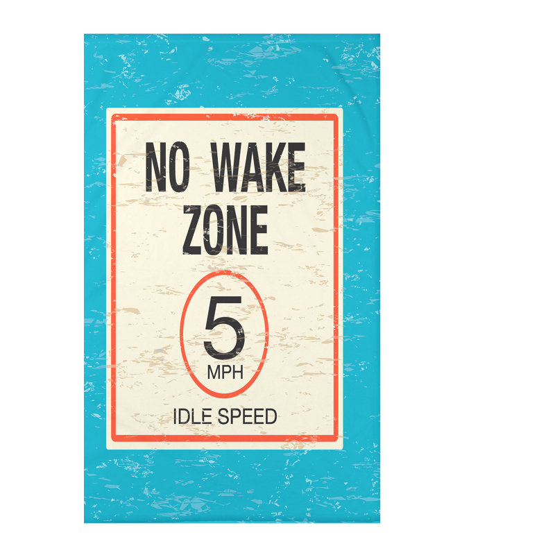 Couverture Jantzen No Wake, L 60 po x l 50 po x P 0,5 po, Turquoise