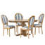 Ensemble de salle à manger extensible Burntwood-710994212-710994213-710994215