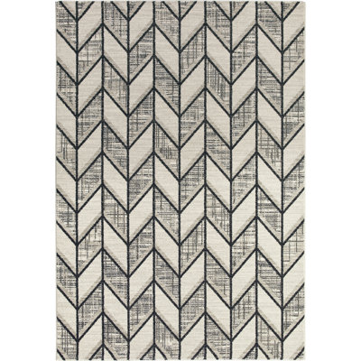 Gilberto Chevron Hand Woven Area Rug