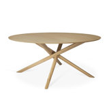 Mikado Round Solid Oak Dining Table