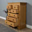 Holz Solid Wood 90cm W 7 - Drawer Chest of Drawers