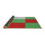 Tapis rouge/vert à motifs Amante-982358705