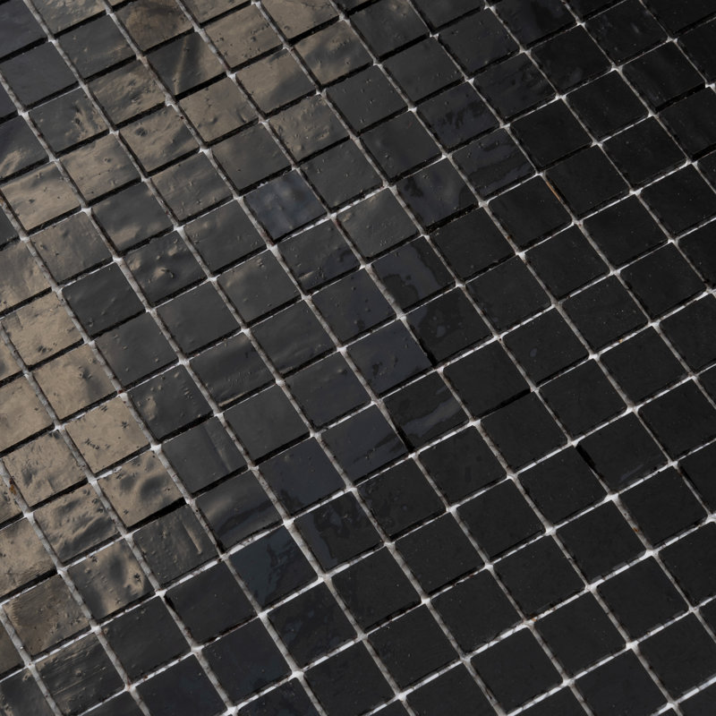 Carreau de mosaïque pour mur et plancher en verre 0,6 po x 0,6 po Skosh