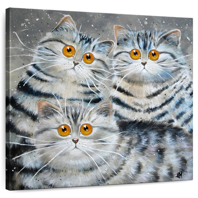 Brampt Saphy Oakley And Oscar, 39" H x 39" W