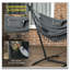 Chaise hamac 2 personnes avec coussin moelleux-377589731-377589730