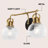 Gilbertson Metal/Seeded Glass Vanity Light-119335088-123430033