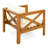 Wood Club Armchair, Of 2, Waterproof Fabric, Finish, Elegant Outdoor Furniture Look-406934991