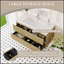 Meuble-lavabo flottant de 42 pouces avec lavabo, rangement mural moderne pour salles de bain sans encombrement