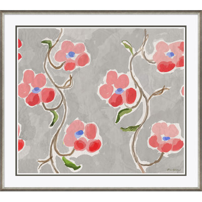 «Poppy» par Dana Gibson, peinture encadrée