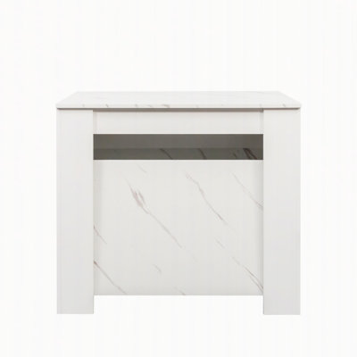Multifunctional Extendable Console Table, 118-Inch Versatile Space-Saving Design
