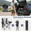 Chaise de camping pliante surdimensionnée, chaises portatives robustes avec sac de transport et épaississeur Oxford 600D-1036293570-1036293629