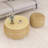 Round Storage End Table With Small Seat-1632160801-1632160803
