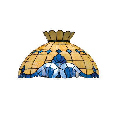 Abat-jour baroque de 20 po de largeur
