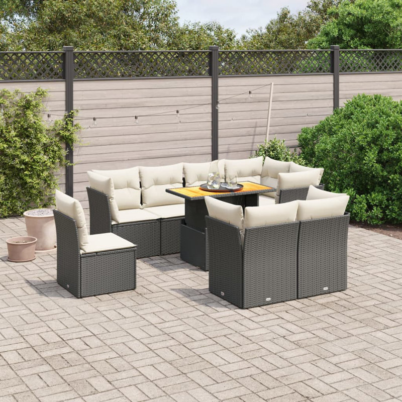 Ensemble de canapé de jardin Vidaxl