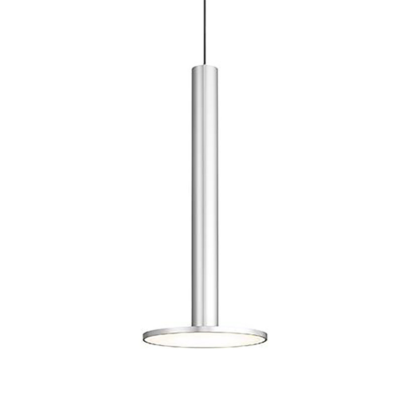 Luminaire suspendu Cielo, Aluminium satiné