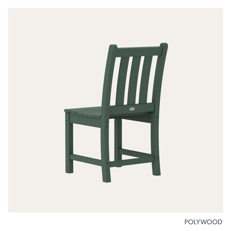 Chaise d'appoint de jardin Lakeside POLYWOOD, Vert