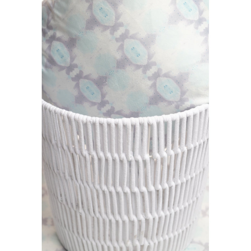 Sweet Gum Lumbar Pillow Cover & Insert, Blue/Lilac Abstract