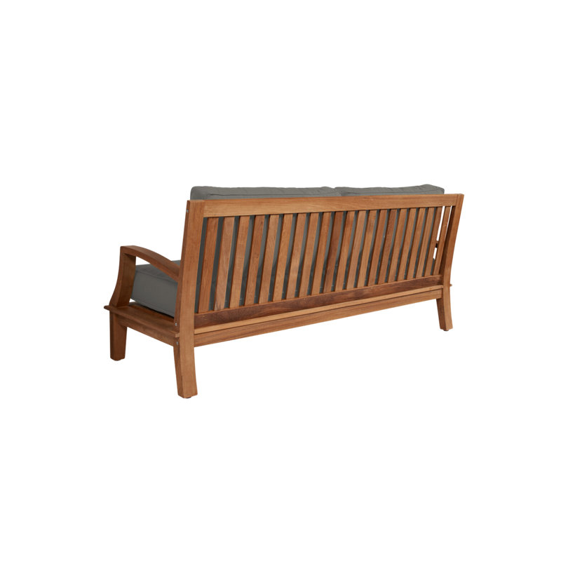 Grande Patio Sofa with Sunbrella Cushions, Fawn