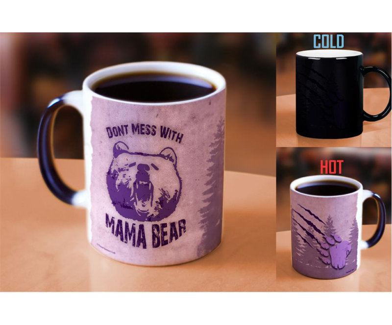 Verres à changer la chaleur Mother Mom Don't mess with Mama Bear de Forest Hills - 11 oz