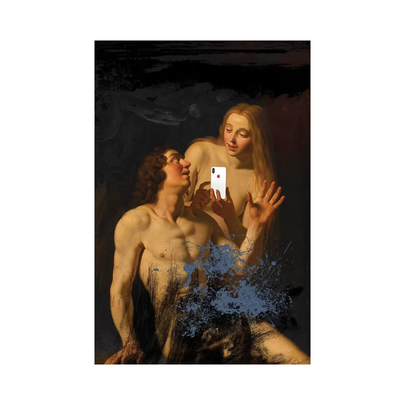 Original Sin by José Luis Guerrero - Wrapped Canvas Gallery-Wrapped Canvas Giclée, 66.04 cm H x 45.72 cm W x 3.175 cm D