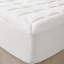 Surmatelas moelleux imperméable hypoallergénique en duvet synthétique-755711388