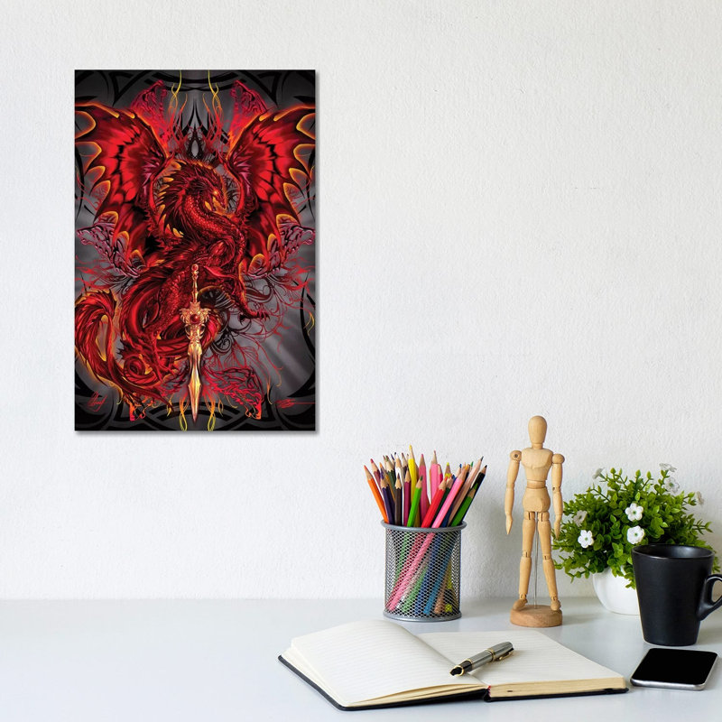 Bloodblade 1 Piece Wrapped Canvas Wall Art, 30.48cm H x 20.32cm W x 1.905cm D